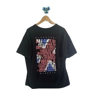 2014 Paul McCartney The Beatles 2014 USA 19 Cites Tour X-Large T-Shirt